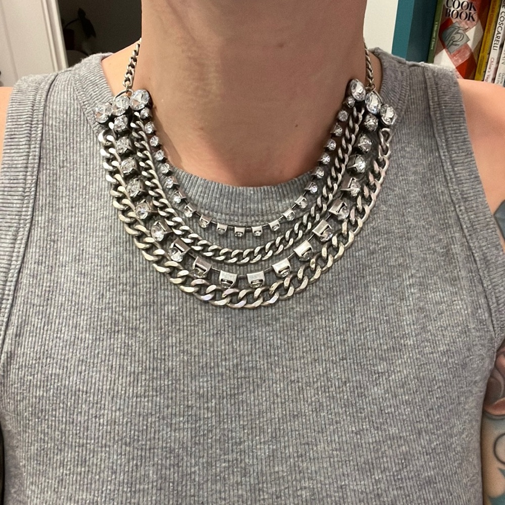 Icing multilayer bib choker